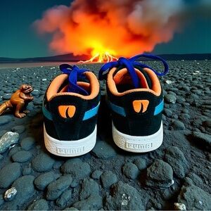 Puma x Nickelodeon Rugrats Suede Classic Unisex Little Kids Sneakers Size 2.5